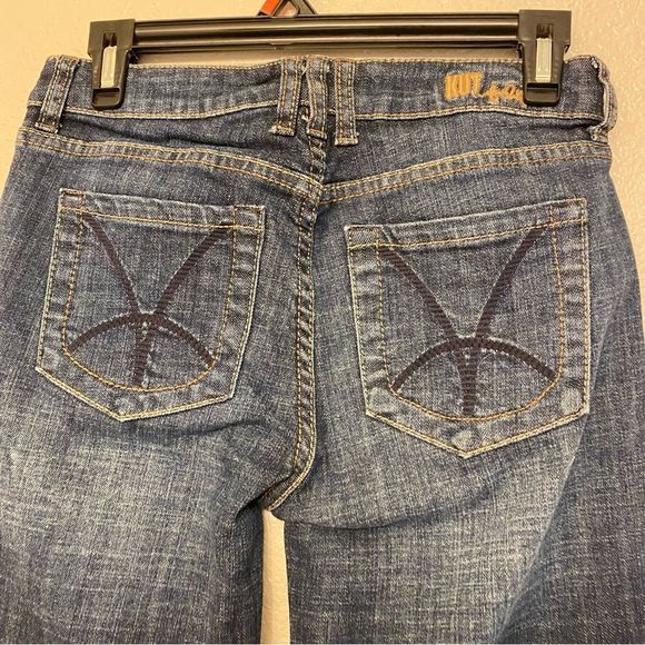 Kut from the Kloth mid rise Denim jeans Boot Cut Jeans KP011FJMX5 size 2 - Picture 4 of 12